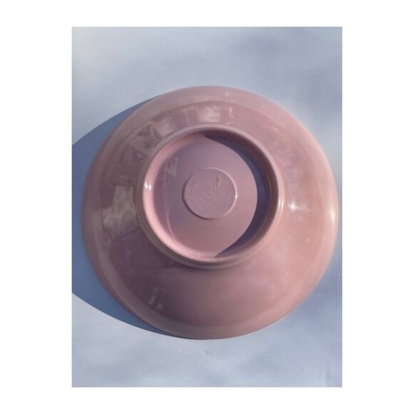 Vintage Pink Melmac by Maplex Divided Bowl Serving - Picture 6 of 6